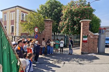 Nuova targa in ricordo del partigiano Paolo Orfait