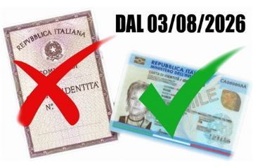 Fine validit&#224; della Carta d&#39;identit&#224; cartacea